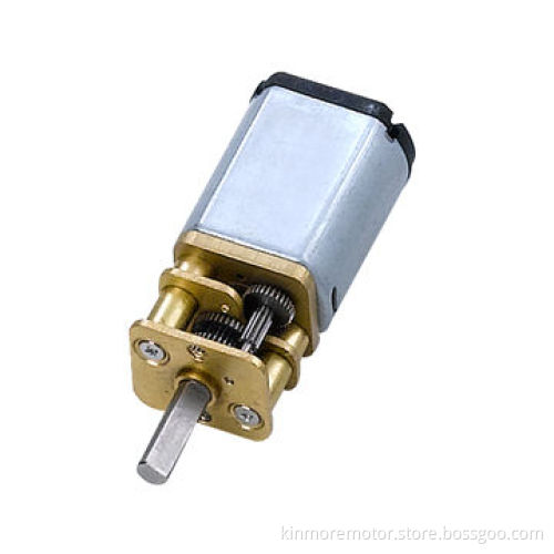 3-volt metal brush spur gear DC motor for coffee machine and robot